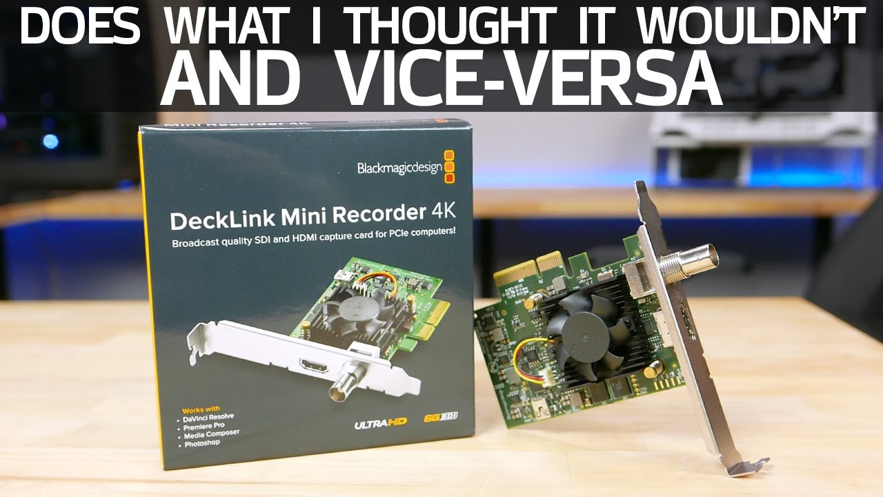 Blackmagic Mini Recorder Software Download