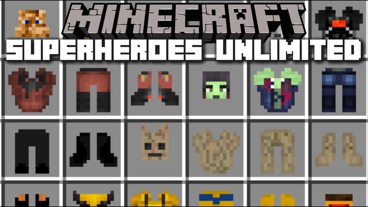 Superhero Mod Minecraft Download